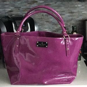 Purple Kate Spade Tote